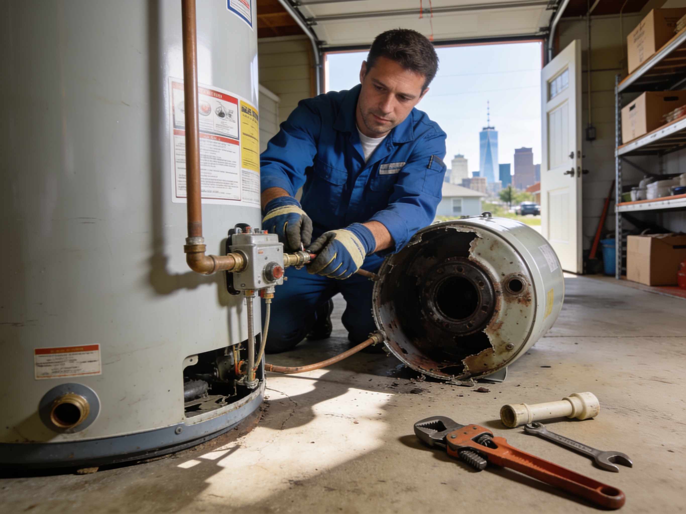 Rental Property Water Heater Replacement in Texas City, TX