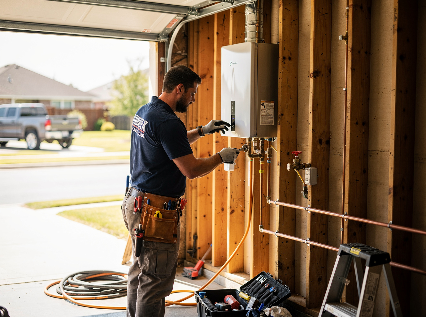 Tankless Water Heater Installation in Texas City, TX
